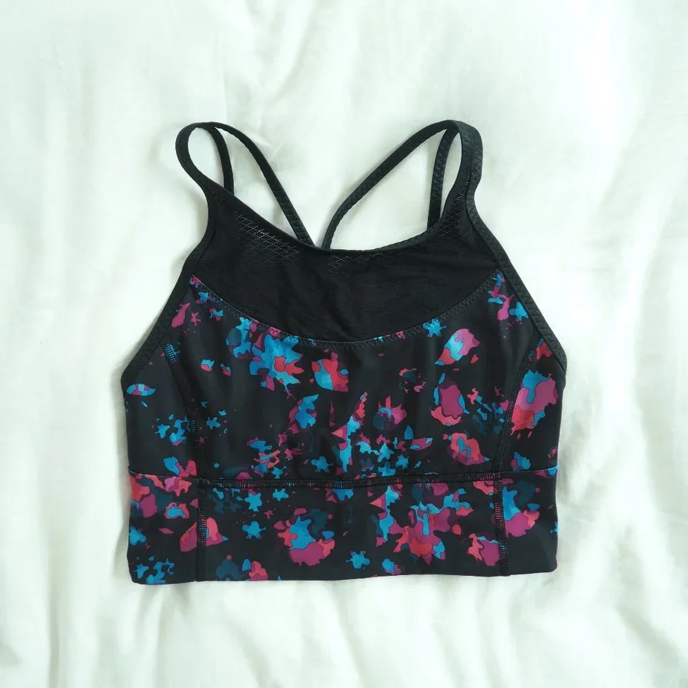 Lululemon Mesh High-Neck Sports Bra - Size 6 - Picture 4 of 7